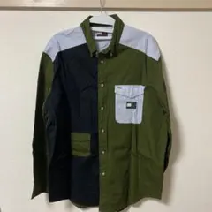 トミーフィルフィガー　カラーブロックシャツ