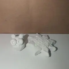 出品者作　なぞのいきものとひまわり