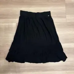 SONIA RYKIEL コットン100% フレアスカート ブラック 44のサムネイル