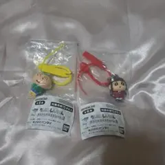 짱구 カラフルマルチチャーム2 マサオくん あいちゃん 新品 미개봉
