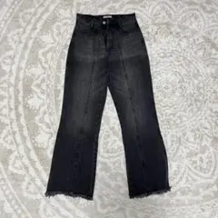 CLASSICAL ELF ブラックブーツカットデニム