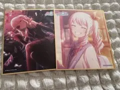 暁山瑞希 ミニ色紙 38c 特訓前 特訓後