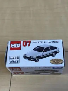 トミカくじ 第3弾 07 トヨタ スプリンター トレノ（AE86）のサムネイル