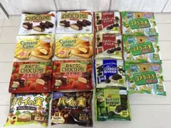 チョコレート系お菓子詰め合わせ　チョコパイ、カスタードケーキ、パイの実他