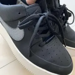 NIKE AF1 SAGE LOW BLACK ブラックラメ 厚底
