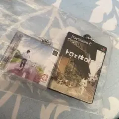 ゲームパッケージミニチュアチャーム/ トロと休日/どこでもいっしょ