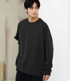 wym EXTRA FINE COTTON ロンT sサイズ　2枚セット