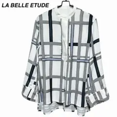 LA BELLE ETUDE ラベルエチュード　チェック柄 長袖シャツ　Fのサムネイル