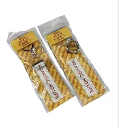 【新品未使用】タワレコ ラバーバンドキーホルダー L25mm用2個セット未開封のサムネイル