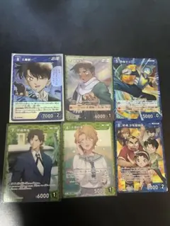 ぴ*能様 名探偵コナンカードゲーム 哀色の宿命 服部平次 RP 6枚セット