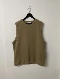 ビーミングバイビームス ヘビーウェイト鹿の子ニットベスト