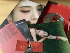 【開封済】BLACKPINK JISOO ジス アルバム ME Red
