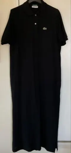 ビームス別注ラコステポロワンピース　ブラック　38