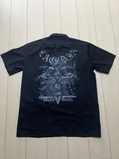 ディッキーズ　dickies スカル　チカーノ　ワークシャツ　アメリカン　90s