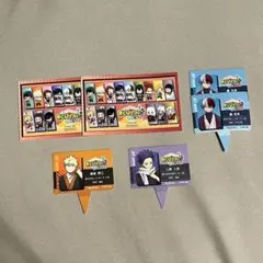 ヒロアカ 花やしき コラボ ピック イラストシート 爆豪 轟 心操