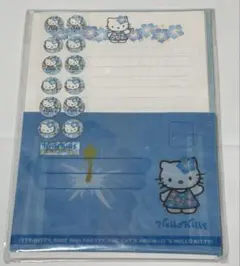 平成レトロ　レア　サンリオ　ハイビスカス　キティ　レターセット