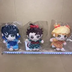 鬼滅の刃　ぱぺっとちゃーむ遊郭編　竈門炭治郎　我妻善逸　嘴平伊之助 3点セット