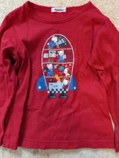 familiar ファミちゃん長袖カットソー　120