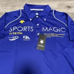 デッドストック DESCENTE SPORTS MAGIC DRYポロシャツ M