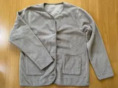 ブラウン フリースジャケット