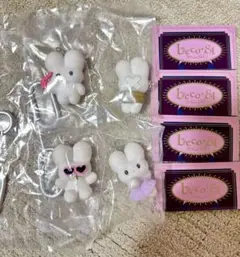 beco＋81 フィギュアマスコット 第1弾 ガチャ　全4種　コンプ