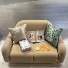 【中古】リカちゃん　ソファセット（Francfrancコラボ）