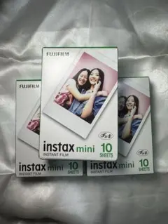 instax mini チェキフィルム 10枚×3箱 30枚【入手困難】