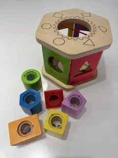 七田 Shape Peg Puzzle 木製パズル 知育玩具 - メルカリ
