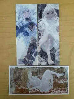 タイキ展 特典 ステッカー クリアブックマーカー Merlin マーリン fgo