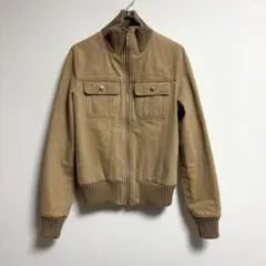 ✨綿100％・日本製✨ ビドンナ ジャケット ウール ベージュ アウター