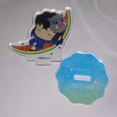 鬼滅の刃 ゆらふわ シリーズ サマー ランダムアクリルスタンド 嘴平伊之助