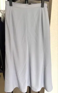 UNIQLO マーメイドマキシスカート　ライトブルー