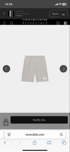 KENZO PARIS グレー ショートパンツのサムネイル