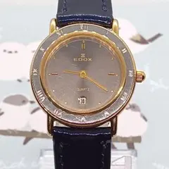 【稼働/ベルト電池新品】スイス製 EDOX エドックス レディースのサムネイル