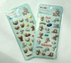 トムとジェリー プクプクシール セット