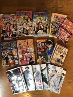 ワンピース　コナン　本　まとめ売り　15冊