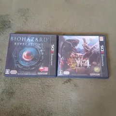 バイオハザード リベレーションズ & モンスターハンター4 任天堂3DSソフト
