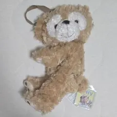 ディズニー　ダッフィー　ぬいぐるみポーチ　ポシェット　ストラップ付き