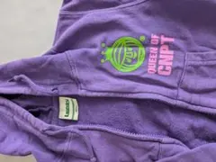 Laundy パープル QUEEN OF CNPT パーカー
