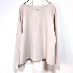 ナチュラルビューティーベーシック（FR）ブラウス　カットソー　フック　フォーマル