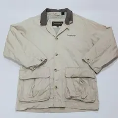 Timberland 90's レザー 切り替え ネック ワーク ジャケットのサムネイル