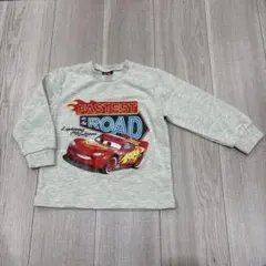 【未使用】カーズ マックイーン トレーナー グレー 100cm