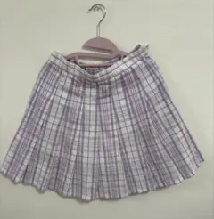 ピンクラテ　チェックスカート　Mサイズ（165cm）