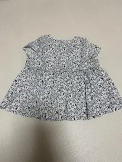 プチバトー　鳥柄　カットソー　18m