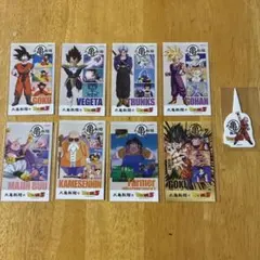【丸亀製麺】ドラゴンボール うどん札 第2弾 8枚 ＆ピック 1枚