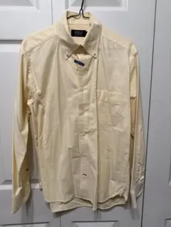 お値下げ中❣️POLO 長袖シャツ M クリーム色のサムネイル