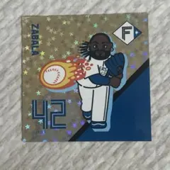 北海道日本ハムファイターズ超夏祭り・お菓子祭りステッカー ザバラ選手