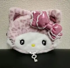 サンリオ　ギャルネコデザイン　チャーミーキティ　フェイス型ポーチのサムネイル