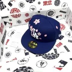 新品　村上隆×MLB TOKYO SERIES 限定桜LAキャップ　7-1/4