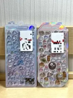 シマエナガ 和菓子 　ボンボンドロップシール オリジナル シャーベット